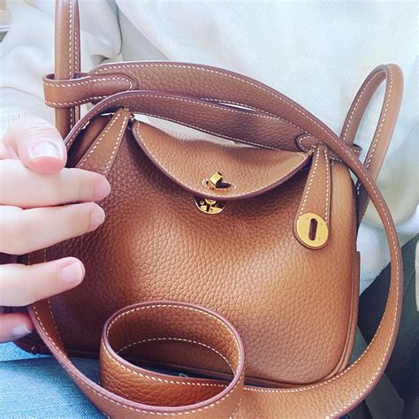 hermes mini lindy bag.